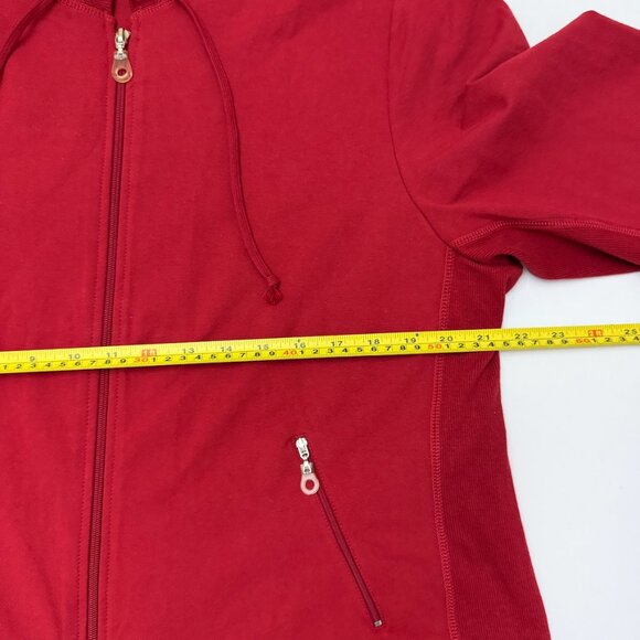 NWT Style & Co Sport Dark Red Hoodie Size XL - Picture 3 of 4